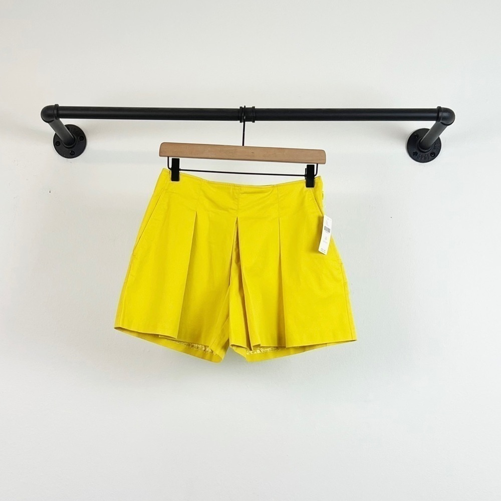 NWT Anthropologie Maeve Tennis Skort Skirted Shorts Yellow - Picture 4 of 8